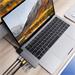 HyperDrive DUO 7-in-2 Hub for USB-C MacBook Pro Space Gray