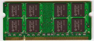 2 GB DDR2 667 MHz SODIMM pro MB Intel