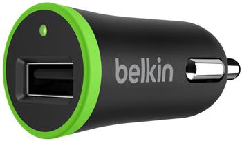Belkin micro USB autonabíječka 5V,2.4A, černá