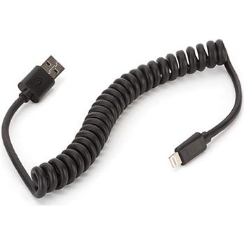 Griffin USB to Lightning Coiled Cable 1,2m - Black