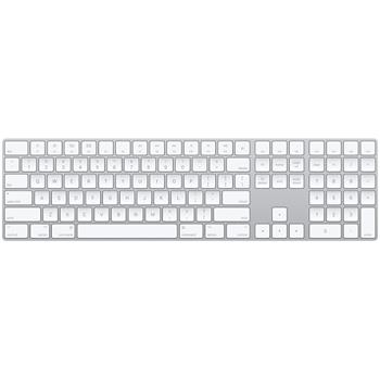 Apple Magic Keyboard with Numeric Keypad - Silver - Czech