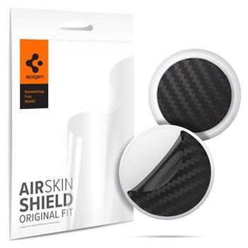 Spigen AirSkin Shield HD 4 Pack, carbon black - Apple AirTag