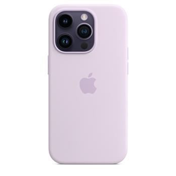 Apple iPhone 14 Pro Silicone Case with MS - Lilac