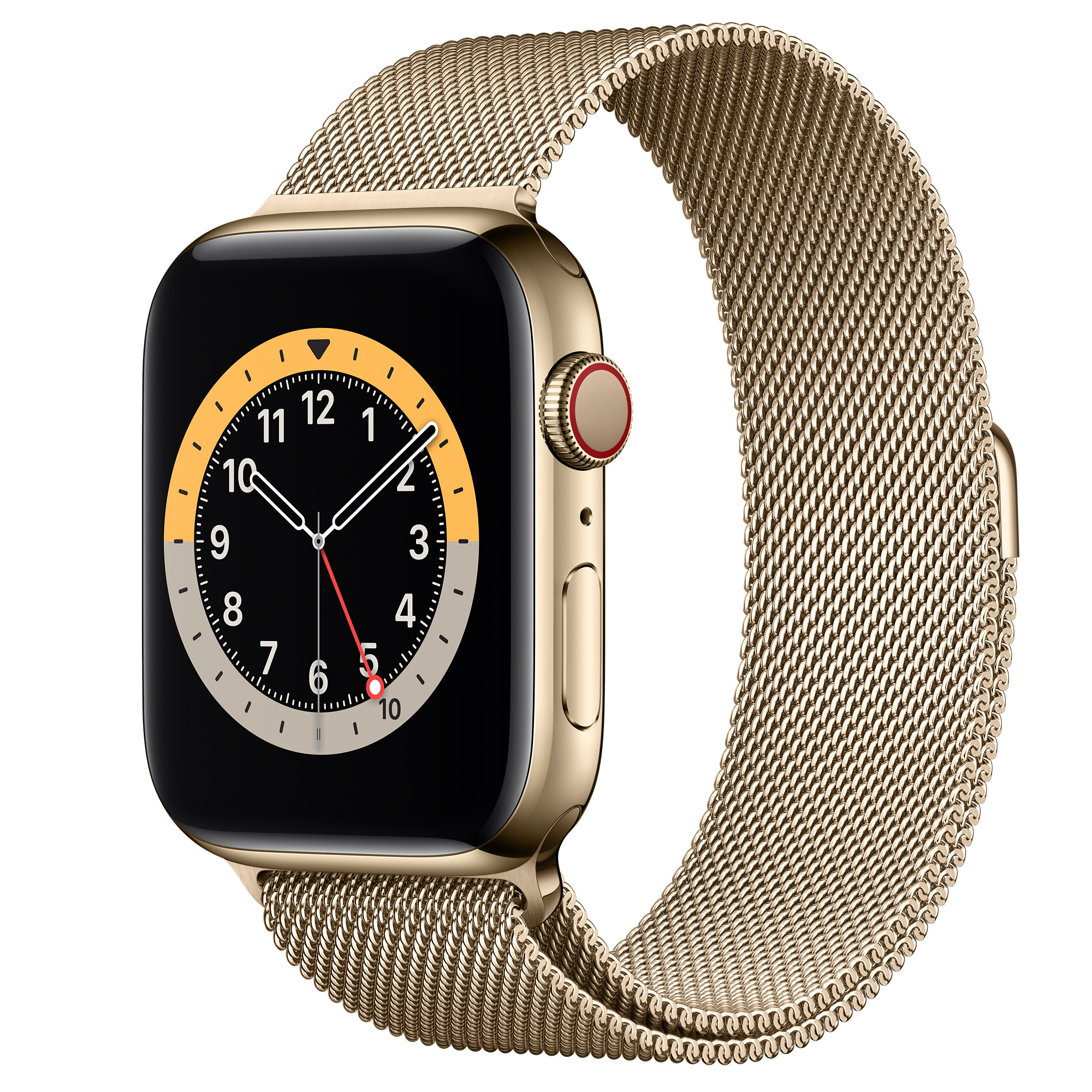 Apple Watch Series 6 GPS + Cellular, 44mm Gold Stainless Steel