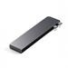 Satechi PRO HUB SLIM (1xUSB4,1xHDMI,2xUSB-A,SD/MicroSD,UHS-I up to 104MB/s, SD/SDHC/SDXC up to 2TB,1xUSB-C) - Midnight B
