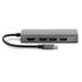 LMP USB-C mini dock space grey with power delivery