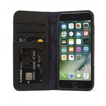 Decoded Leather Wallet Case, black - iPhone SE(2020)/8/7