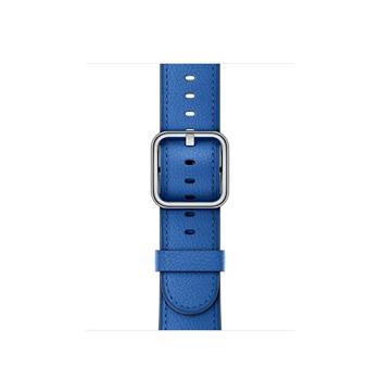 38mm Electric Blue Classic Buckle