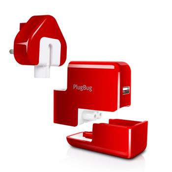 TwelveSouth PlugBug World Travel Charger for MacBook with USB