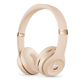 Apple Beats Solo3 Wireless On-Ear Headphones - Satin Gold