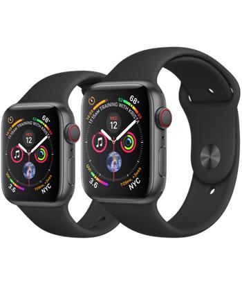 Apple Watch Series 4 GPS, 40mm Space Grey Aluminium Case with Black Sport Band