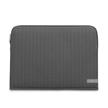 Moshi Pluma Laptop Sleeve for MacBook Pro/Air 13" Herringbone Gray