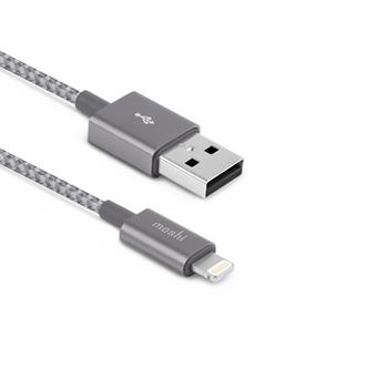 Moshi Integra™ Lightning Charge/Sync Cable 4 ft (1.2 m), gray
