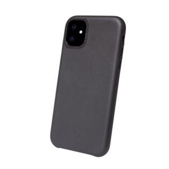 Decoded Leather Backcover, black - iPhone 11