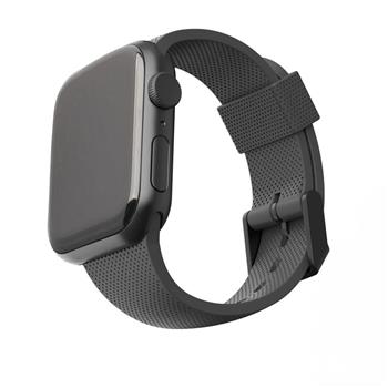 UAG U Silicone Strap, black - Apple Watch 44/42 mm