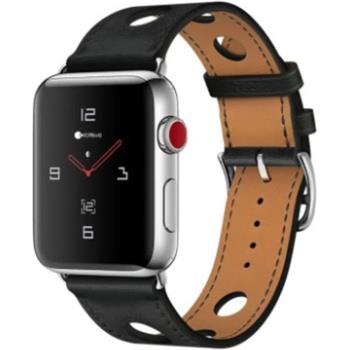 COTEetCI Fashion kožený řemínek Apple Watch 38/40/41mm černý