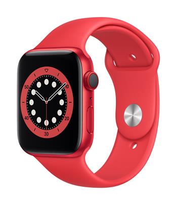 Apple Watch Series 6 GPS + Cellular, 44mm (PRODUCT)RED Aluminium Case with (PRODUCT)RED Sport Band - Regular