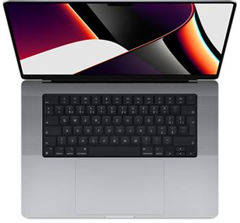 Apple MacBook Pro 16"' M1Pro 10xCPU/16xGPU/16G/1T/Space gray/CZ