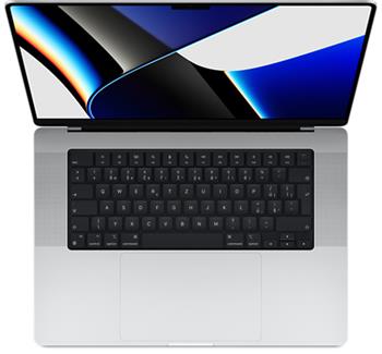 Apple MacBook Pro 16"' M1Pro 10xCPU/16xGPU/16G/1T/Silver/CZ