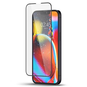 Spigen tR Glass Slim HD, black 1 Pack - iPhone 13 mini