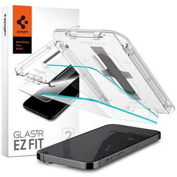 Spigen tR EZ Fit 2 Pack, transparency glass - iPhone 14 Pro Max