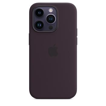 Apple iPhone 14 Pro Max Silicone Case with MS-Elderberry