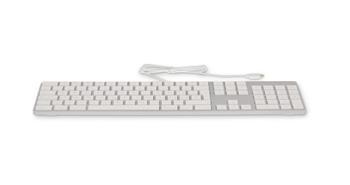 LMP USB-C Keyboard with numeric keypad silver, Czech