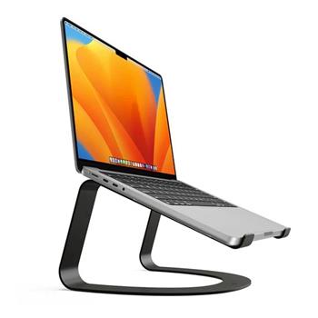 Twelve South Curve aluminium stand for MacBook - Matte black (12-1708)