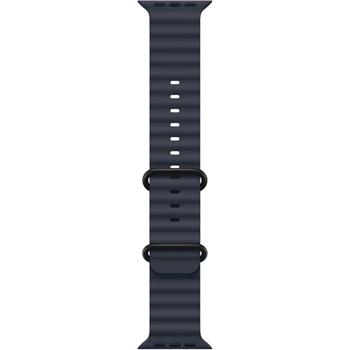 Apple Watch 49mm Navy Ocean Band - Black Titanium Finish