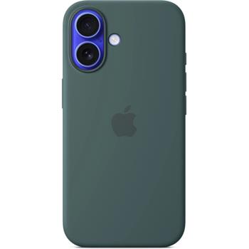 Apple iPhone 16 Silicone Case with MagSafe - Lake Green