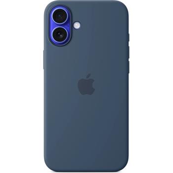 Apple iPhone 16 Plus Silicone Case with MagSafe - Denim