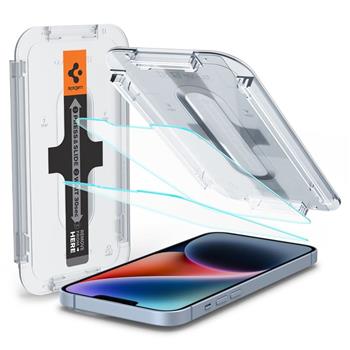 Spigen Glass tR EZ Fit HD 1 Pack open sensor - iPhone 16e/14/13/13 Pro