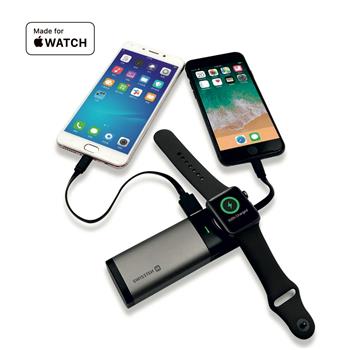 Swissten 2in1 Apple Watch MFI Power Bank 6700 mAh