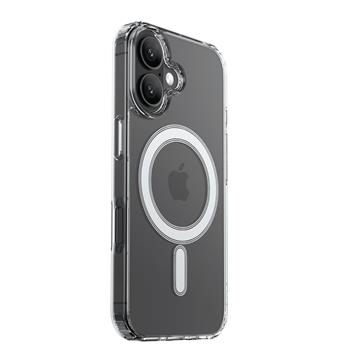 Pouzdro Swissten Clear Jelly Magstick pro Apple iPhone 16e transparentní