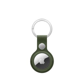 Apple AirTag FineWoven Key Ring - Moss