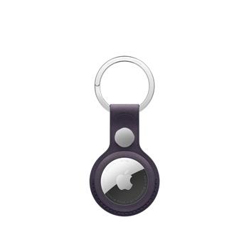 Apple AirTag FineWoven Key Ring - Midnight Purple