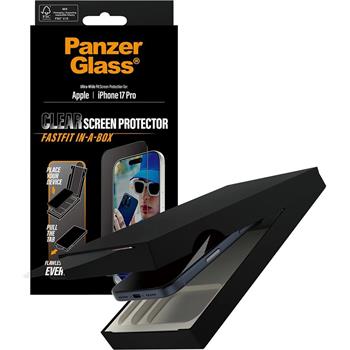 PanzerGlass® sklo Apple iPhone 17 Pro s bezprašným aplikačním boxem