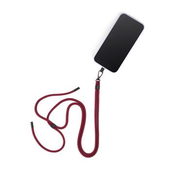 Aiino wop adjustable lanyard for smartphones - bordeaux