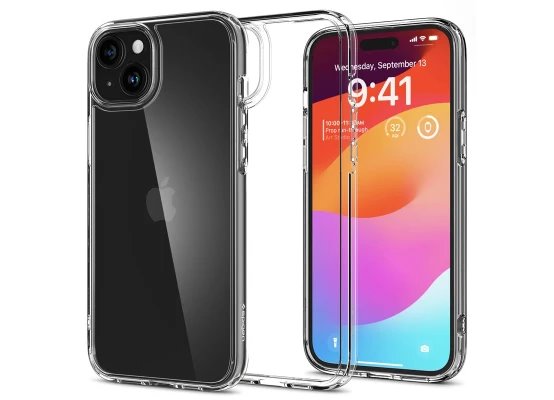 Spigen Ultra Hybrid, crystal clear - iPhone 15