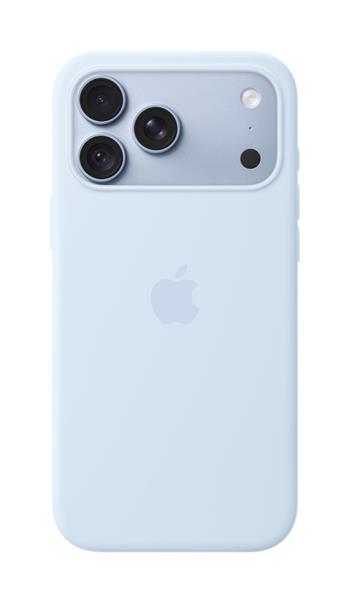 Apple iPhone 18 Pro Max Silicone Case with MagSafe - Crisp Blue