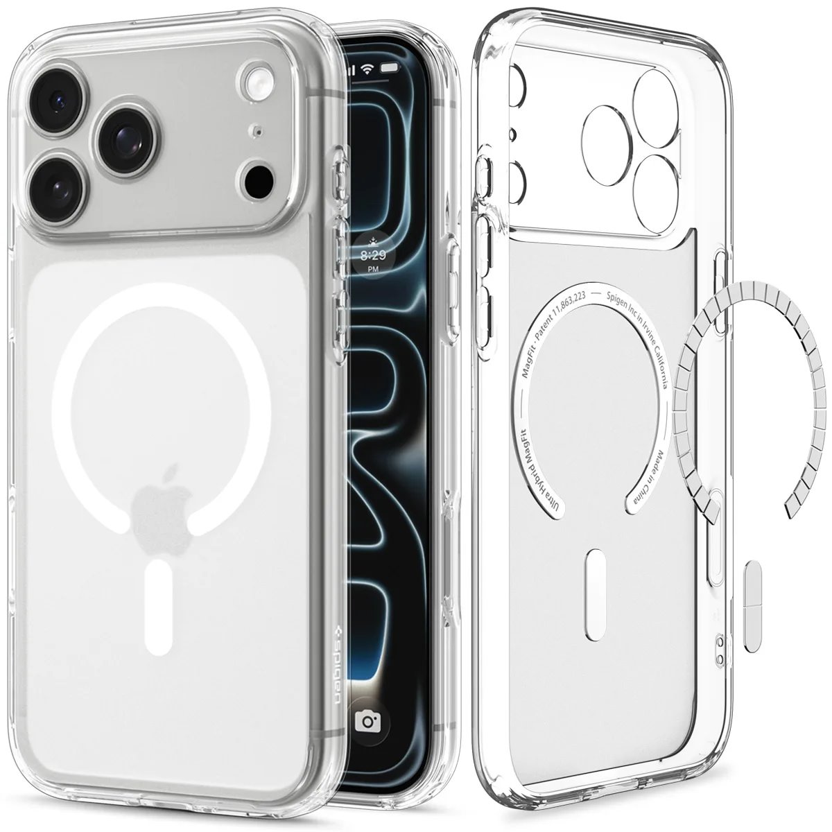 Spigen Ultra Hybrid MagSafe, frost white - iPhone 18 Pro Max/17 Pro Max