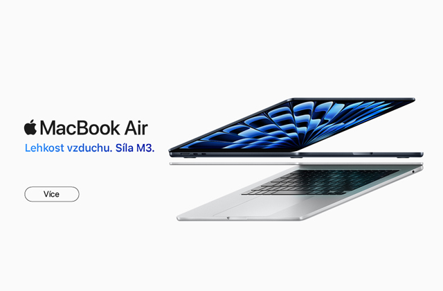 Nový MacBook Air 13" s chipem M3